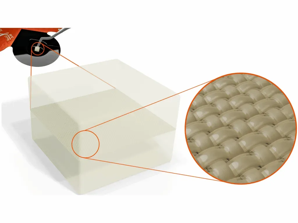 Fibrafill® CUBE single dose application